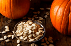 Pumpkin seeds evoke sexual energy