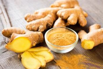 An emergency material in ginger