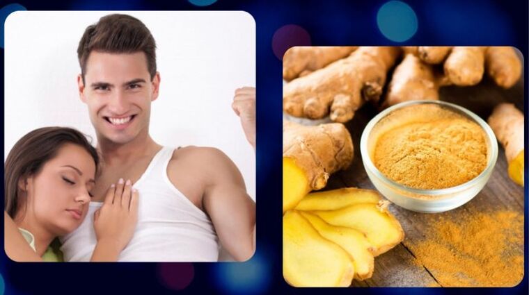 Ginger benefits for men